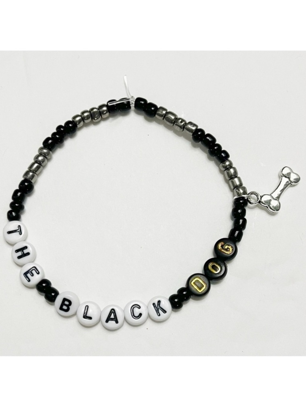 Taylor Swift Eras Tour Friendship Bracelet TTPD The Black Dog